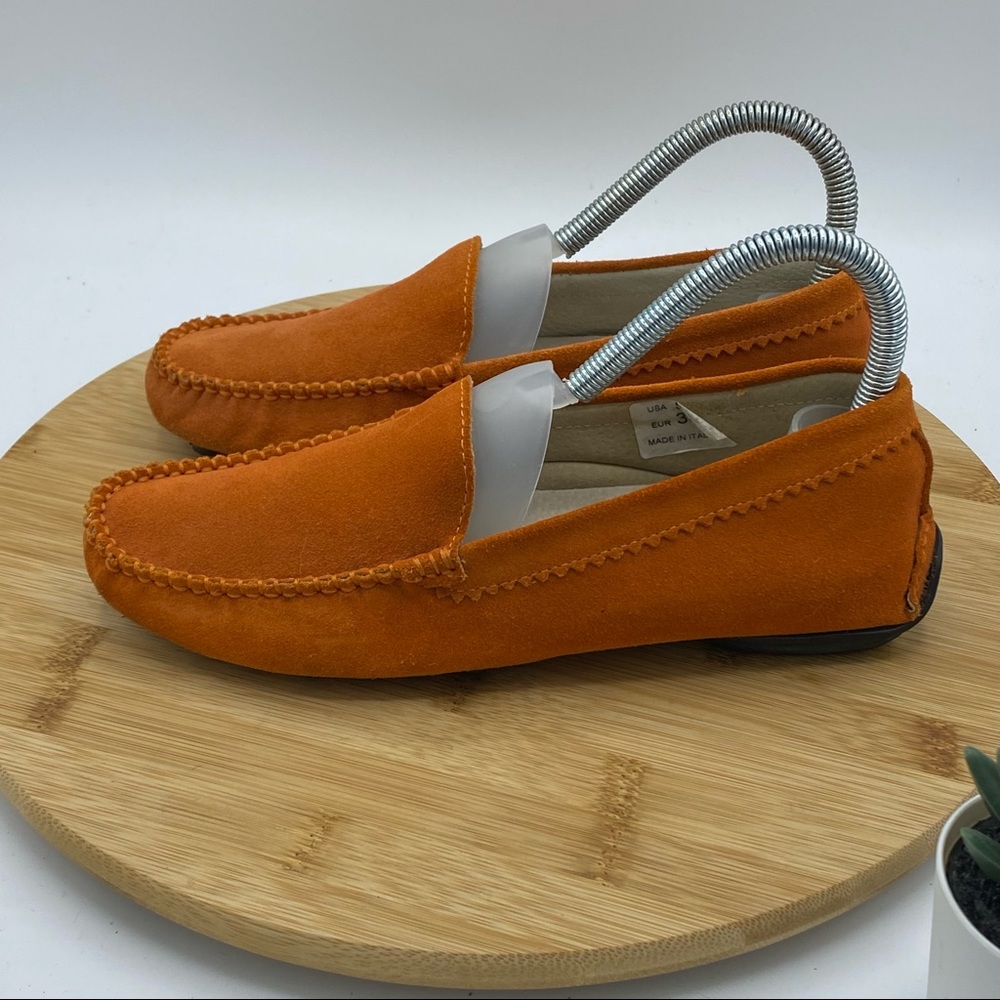 French Sole FS/NY || Carrot Moccasins; Size 5 1/2 - Picture 11 of 17